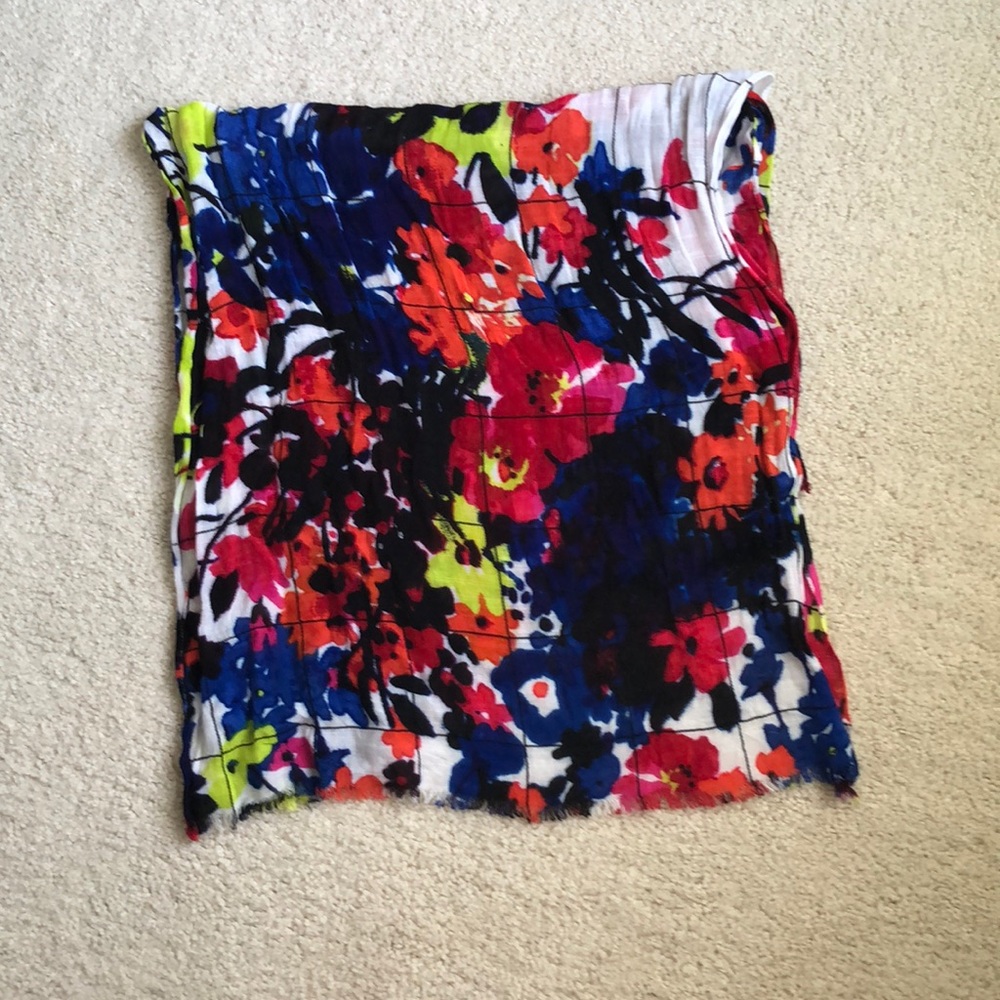 Floral scarf from LOFT